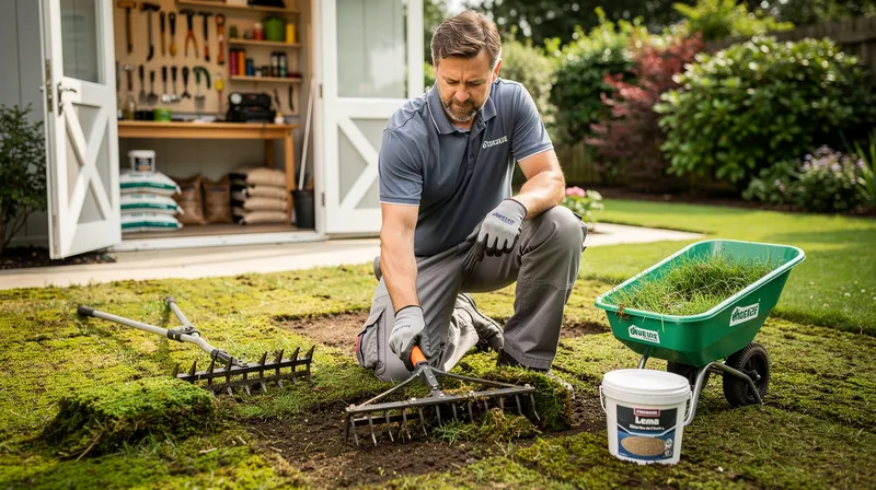Comment redonner vie à votre pelouse envahie par la mousse